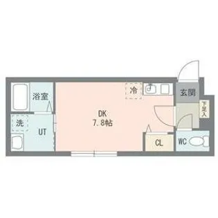 COFFRET(コフレ)東札幌23【4階】の間取り