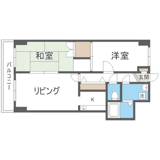 アズブライト【302号室】の間取り