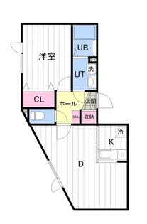ユーフォルビア【205号室】の間取り