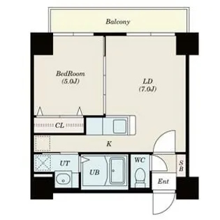 KレジデンスN23【201号室】の間取り