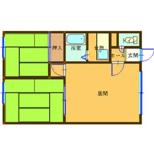 佐藤ハウス【103号室】の間取り