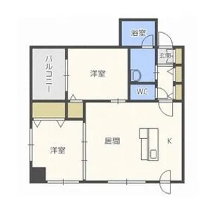 Partire創成イースト(パルティーレ創成イースト)【6階】の間取り