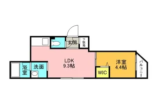 グラン・フェリア【2階】の間取り