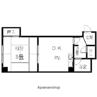 竹本ビル【2階】の間取り