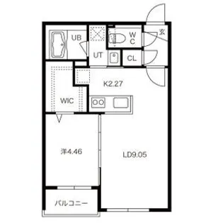 GATO ASSORTI(ガトーアソルティ)【0405号室】の間取り