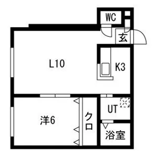 グランメゾン287【105号室】の間取り