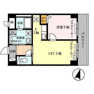 エアリー元町【2階】の間取り