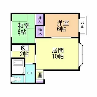 エクセレント新川B【202号室】の間取り