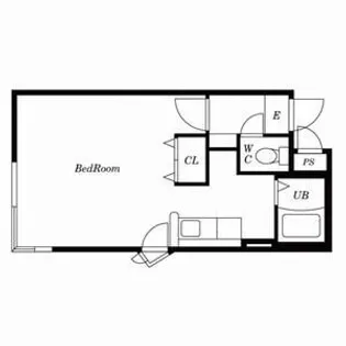 ドメス22【107号室号室】の間取り