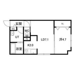 グレイス スクエア【3階】の間取り