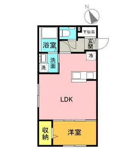 VICTOIRE麻生【3階】の間取り