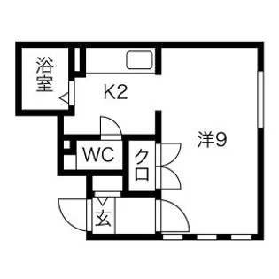 メゾンエクレーレ北35条【501号室】の間取り