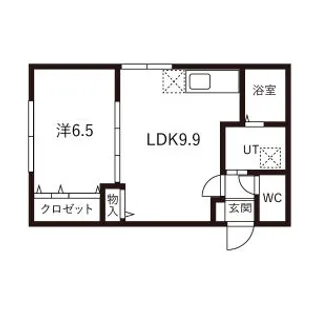 F/LITE N37【3階】の間取り