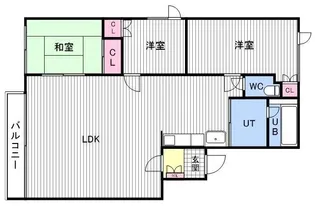 ODKマンション【1階】の間取り