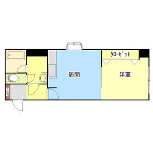 リバティー藤【305号室】の間取り