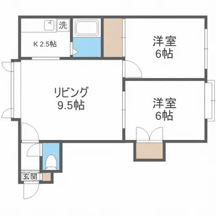 フォーサイト参番館【2階】の間取り