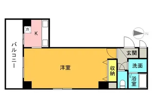 IーFRONT NAEBO【6階】の間取り