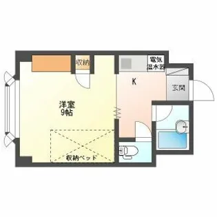 セイム・サッポロ【305号室】の間取り