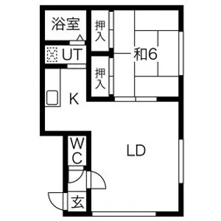 ぷれじーるA【202号室】の間取り