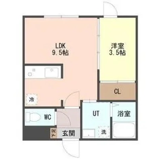 ChouChouN24【2階】の間取り