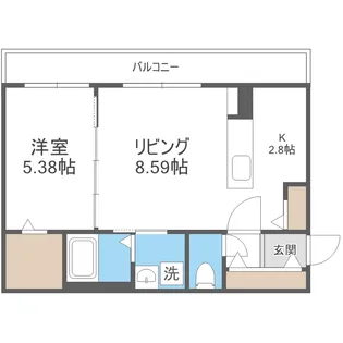 Village Kotoni【3階】の間取り