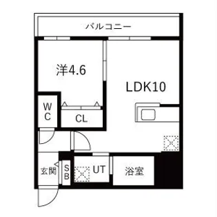 ASTER FLAX ASABU(アステール フラックス アサブ【3階】の間取り