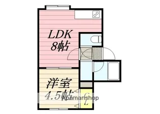ブルーベル【2階】の間取り