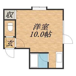 瀬比亜館北14条【304号室】の間取り