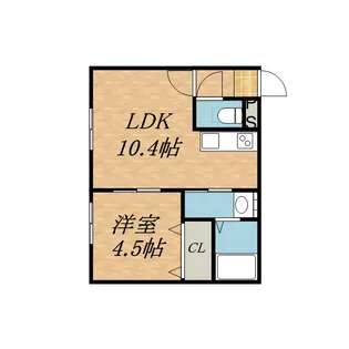 ルミエールシュエト40【2階】の間取り