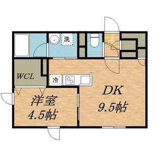 ALICE【302号室】の間取り