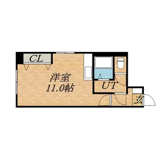 モンターニュプログレ【2階】の間取り