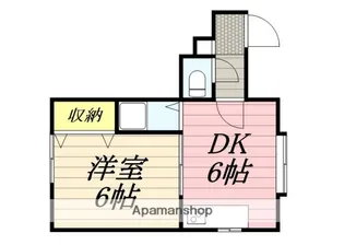 ベッツ北24【201号室】の間取り