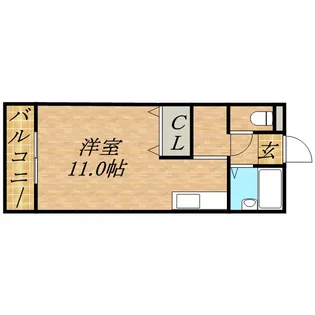 第8ふじビル【2階】の間取り