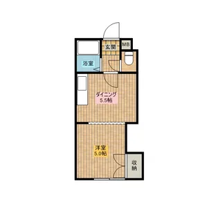 アルファレジデンス北22条(旧ブルーベル北22)【510号室】の間取り