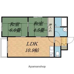ノースマンション北31条【203号室】の間取り
