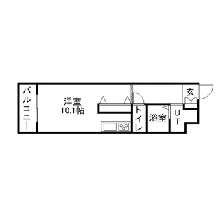 ピアッツァⅡ【118号室】の間取り