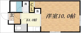 ユートピア清田32【3階】の間取り