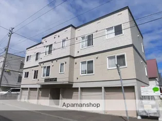 北海道札幌市豊平区月寒東三条7丁目【アパート】の外観