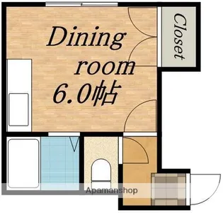 フラワーハイツHS【306号室】の間取り