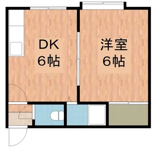 ビックスリーハイツ【105号室】の間取り