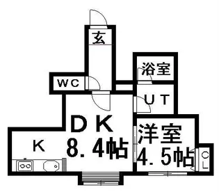 ファーストステージ【203号室】の間取り