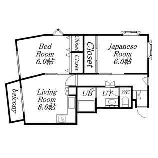 センチュリー宮北ビル【305号室】の間取り