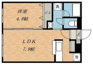 メゾン・ド・ソレイユ【2階】の間取り