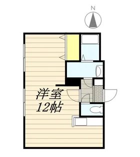 1LDKの間取り画像