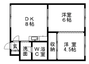 第2坂本ビル【301号室】の間取り