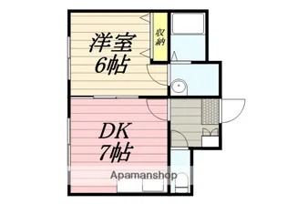 シャトー山崎【3階】の間取り