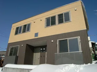 北海道札幌市清田区清田七条1丁目【テラスハウス】の外観