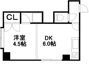 シティハウス美園【102号室】の間取り