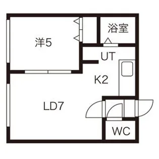 コンフォートライフⅡ【401号室】の間取り