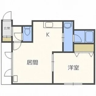 ミーサ・ハギナカ(真栄)【205号室】の間取り